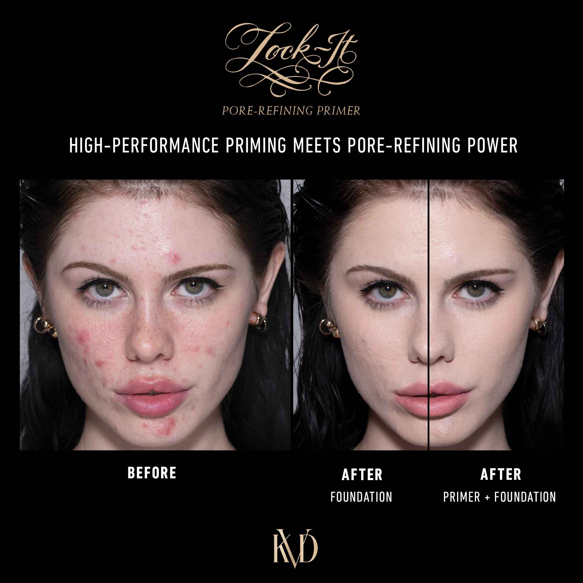 Lock It Pore Refining Primer - Oil Control & Smoothing Face Makeup Base for Flawless Skin | Perfect for Daily Wear & Special Occasions