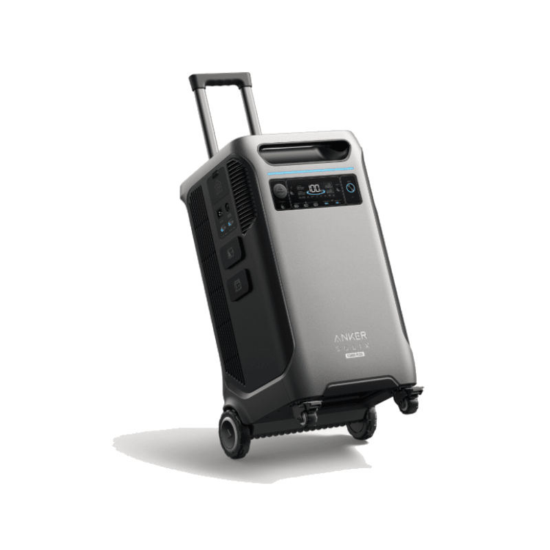 Anker F3800 [PLUS] Portable Power Station 7680Wh 6000W with 120V/240V Output & 6400W Solar Input - Dual Kit Bundle Options for Home Backup, RV Camping, Outdoor Adventures - 5 Year Warranty