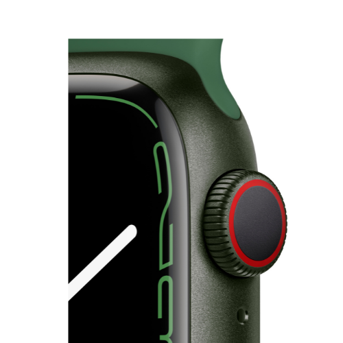 Apple Watch Series 7 45mm Green Aluminum Case with GPS + Cellular - Smartwatch for Fitness Tracking, Heart Rate Monitor & iPhone Compatibility | Perfect for Running, Swimming & Daily Activity Tracking