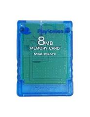 8MB Memory Card for Playstation 2 - Blue Official Licensed Storage Device - Save Game Progress & Data - Perfect for PS2 Gaming Accessories Collection & Retro Gaming Sessions