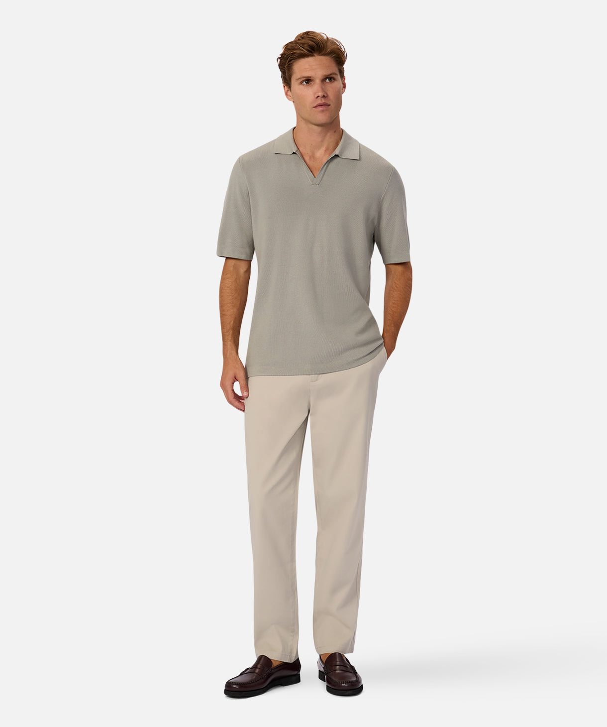 Premium Hampshire Polo Shirt with Cactus Design - Comfortable & Stylish Men's Casual Wear for Outdoor Activities, Golf, and Summer Fashion