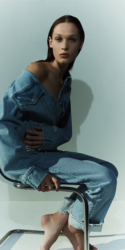Fran Low Slung Straight Jeans for Women - High Waist Slim Fit Denim Pants | Perfect for Casual Outfits, Streetwear & Everyday Wear