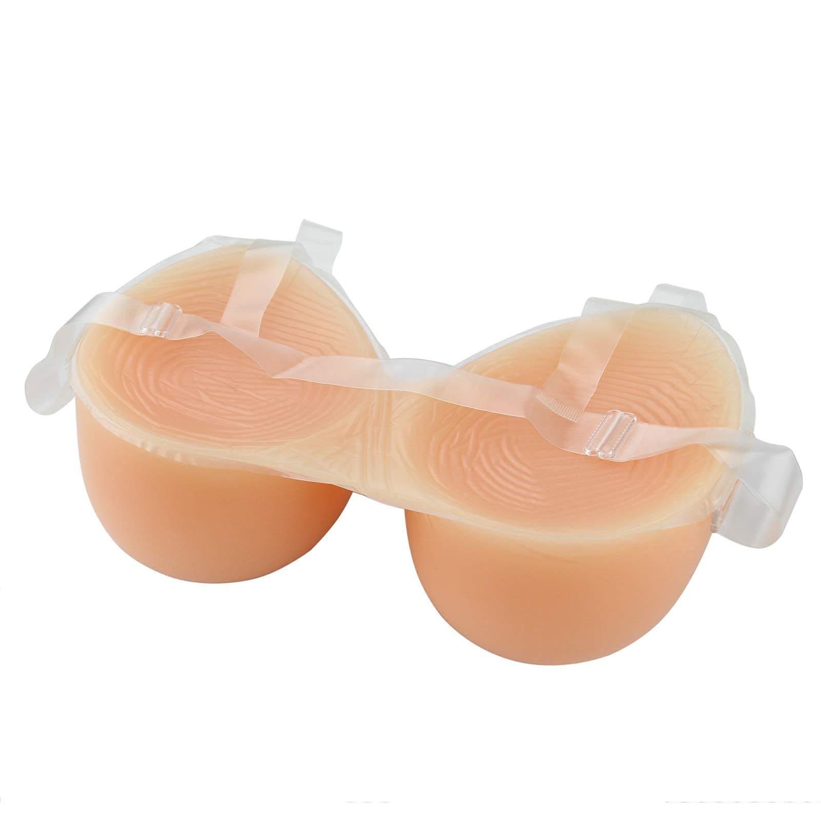 Premium Silicone Strap-On Breast Forms - Adjustable Fake Breastplate for Crossdressers & Cosplay | Realistic Chest Enhancer for MTF, Drag Queens & Costume Parties