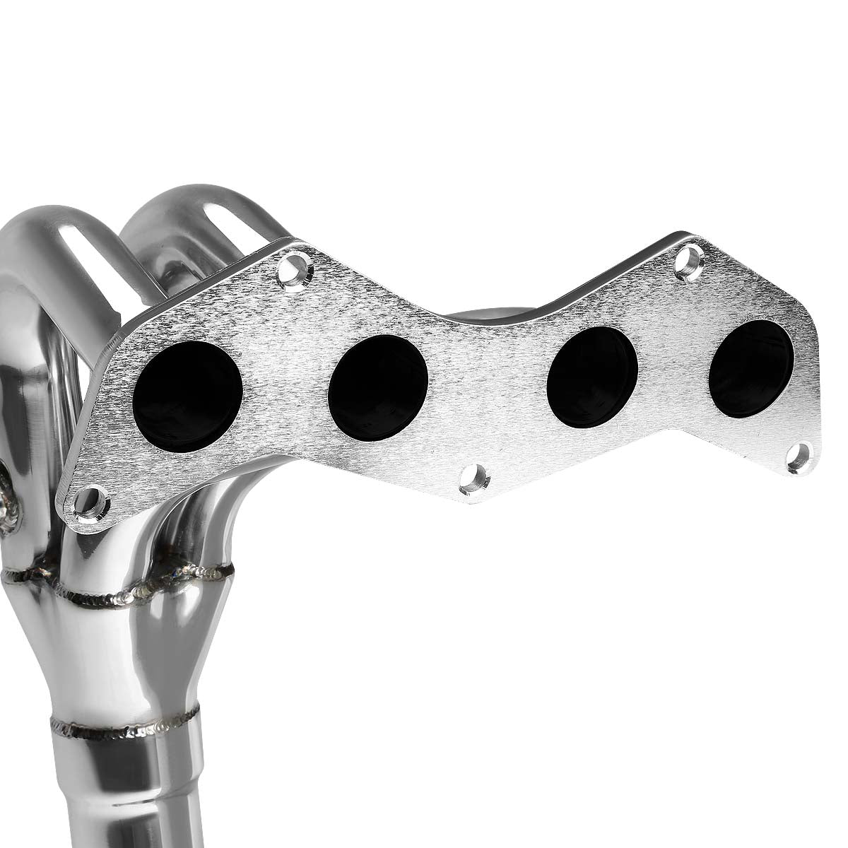 Scion tC 2.4L DOHC 4-1 Exhaust Header with O2 Sensor Bungs - Stainless Steel Performance Header for 2005-2010 Scion tC - Improves Engine Power & Sound for Racing & Street Driving