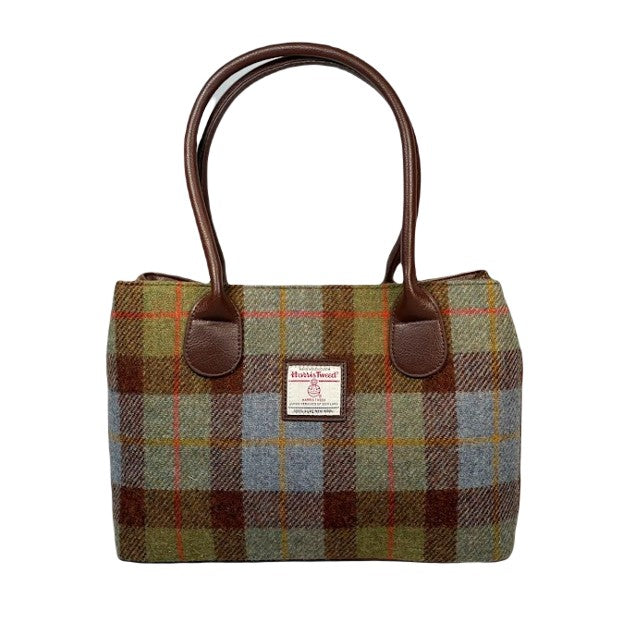 Classic Harris Tweed Handbag for Women [22 Colors] - Elegant Crossbody Purse with Adjustable Strap, Perfect for Work, Travel & Everyday Use