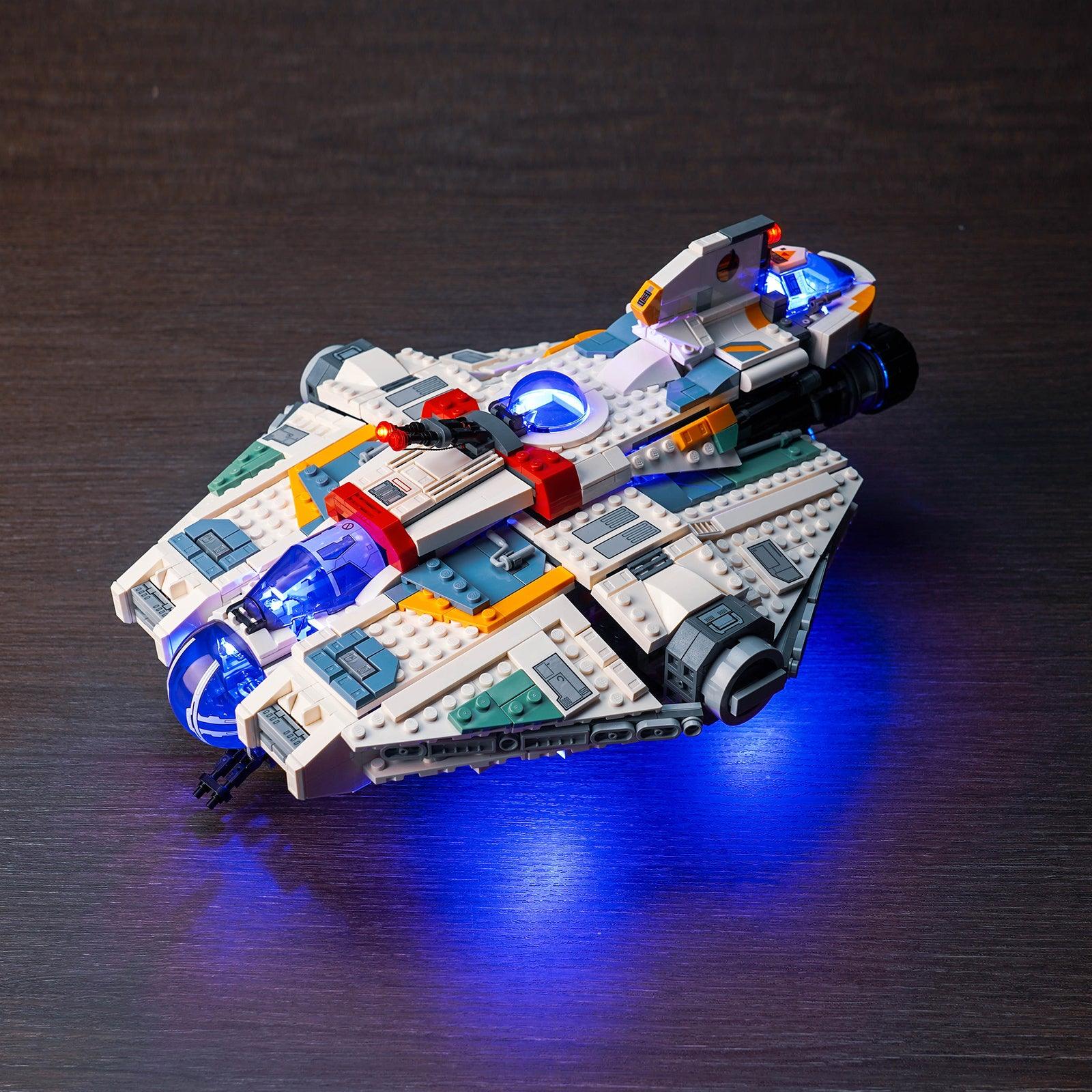 LEGO Star Wars Ghost & Phantom II (75357) Lighting Kit - LED Light Set for Building Blocks - Enhance Your LEGO Display for Home Decor & Collectibles