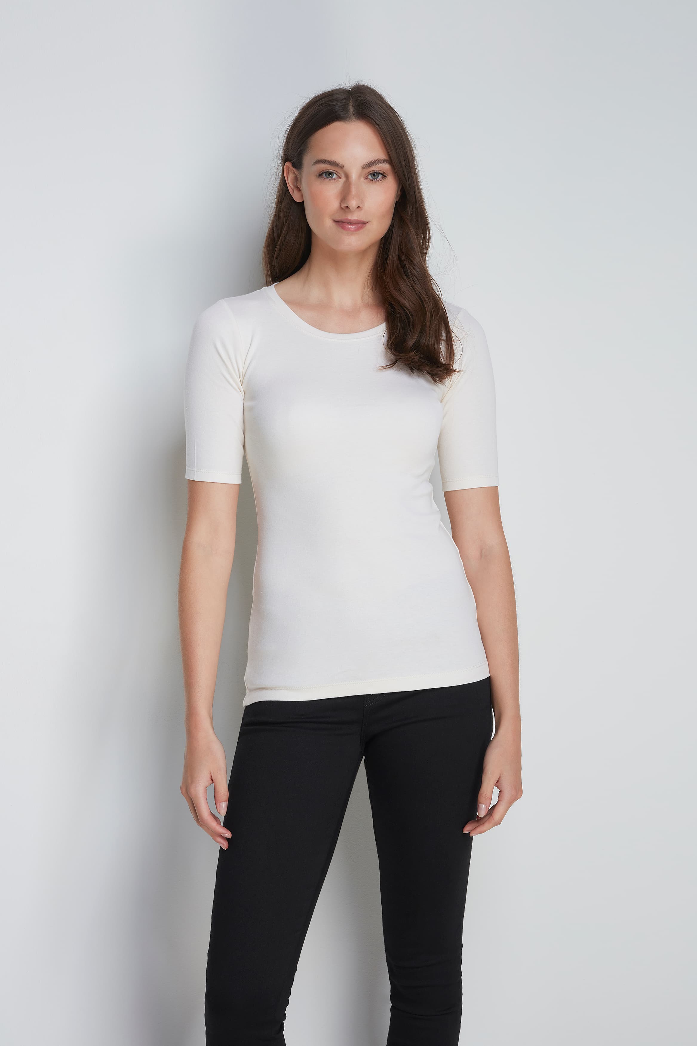 Soft & Breathable Crew Neck TENCEL™ Modal Blend Cotton T-Shirt for Men & Women | Short Sleeve Casual Tee in Multiple Colors | Perfect for Everyday Wear, Gym & Summer Outfits