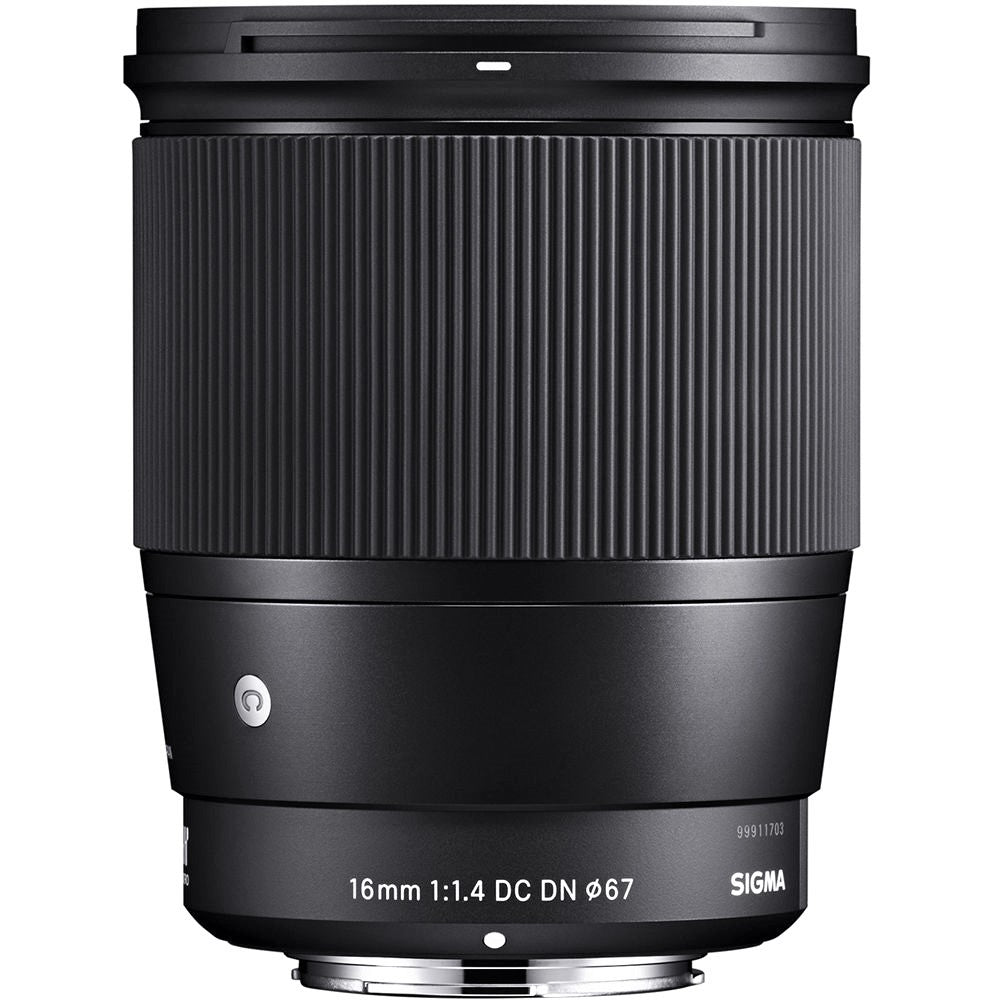 Sigma 16mm F1.4 DC DN Contemporary Lens for Sony E-Mount - Ultra Wide Aperture Prime Lens for Mirrorless Cameras | Perfect for Landscape, Portrait & Low-Light Photography