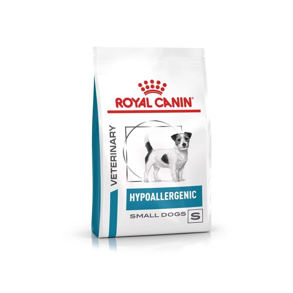 Royal Canin Hypoallergenic Small Dog Veterinary Diet - 3.5kg Dry Dog Food for Sensitive Skin & Digestive Support | Perfect for Small Breed Dogs with Allergies or Food Intolerances at Home or Travel