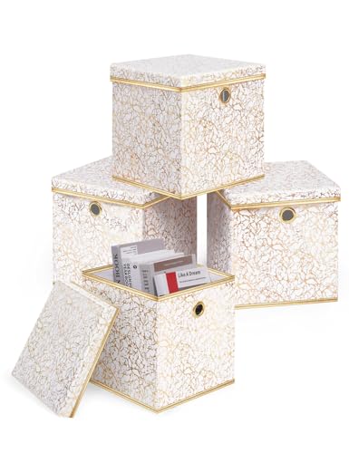 White Gold With Lids