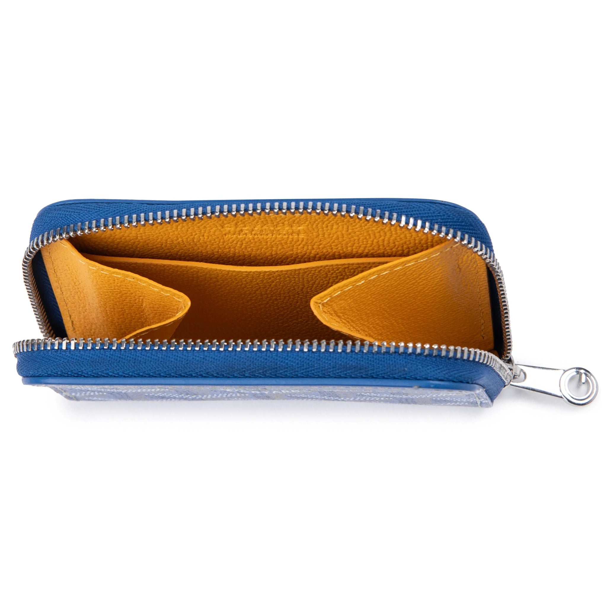 Goyard Matignon Sky Blue Mini Wallet for Women - Luxury Compact Card Holder & Cash Organizer - Perfect for Everyday Use, Travel, and Gifts