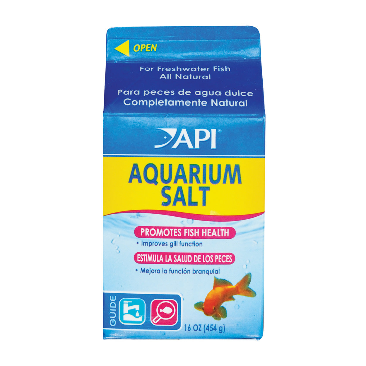 API Aquarium Salt 16oz & 33oz - Premium Aquarium Water Conditioner for Freshwater & Saltwater Fish Tanks - Essential for Fish Health, Stress Relief & Disease Prevention