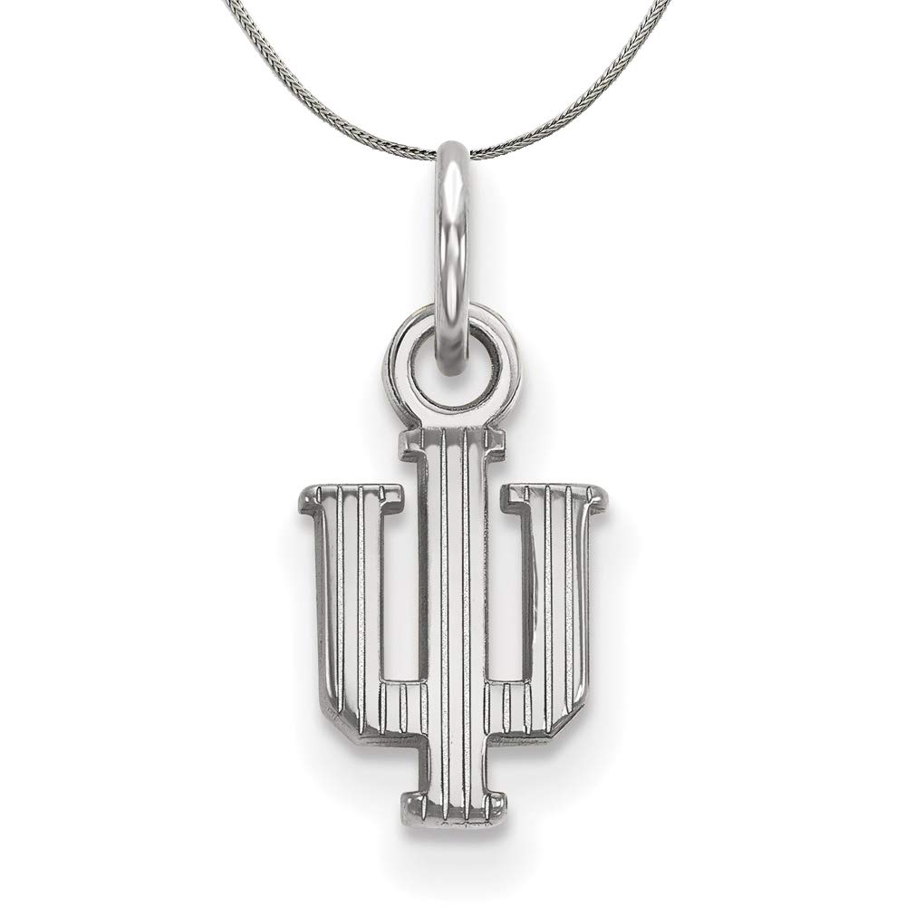 Sterling Silver Black Bow Pendant Necklace for Women - Elegant Gift for Her