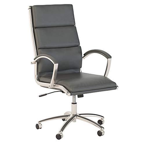 Dark Gray Leather