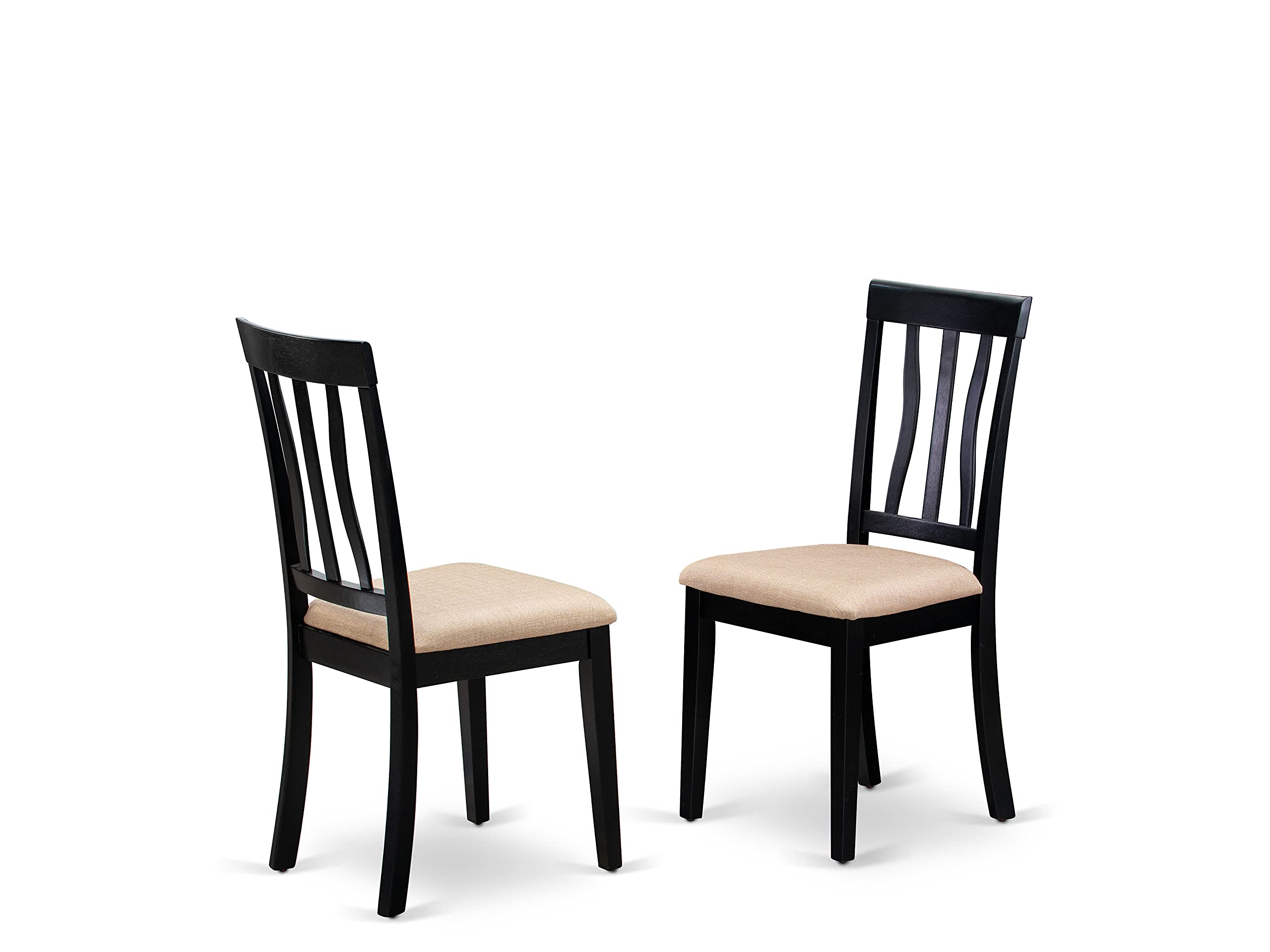 East West Furniture HLAN5-CAP-C 5-Piece Cappuccino Kitchen Dining Set - 42