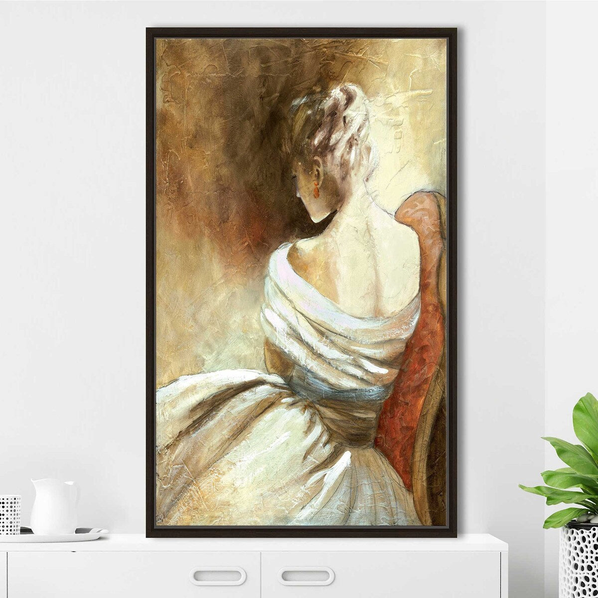 Carol Robinson 'A Quiet Refrain II' Art Print - Premium Floating Canvas Wall Art for Living Room, Bedroom & Office Decor