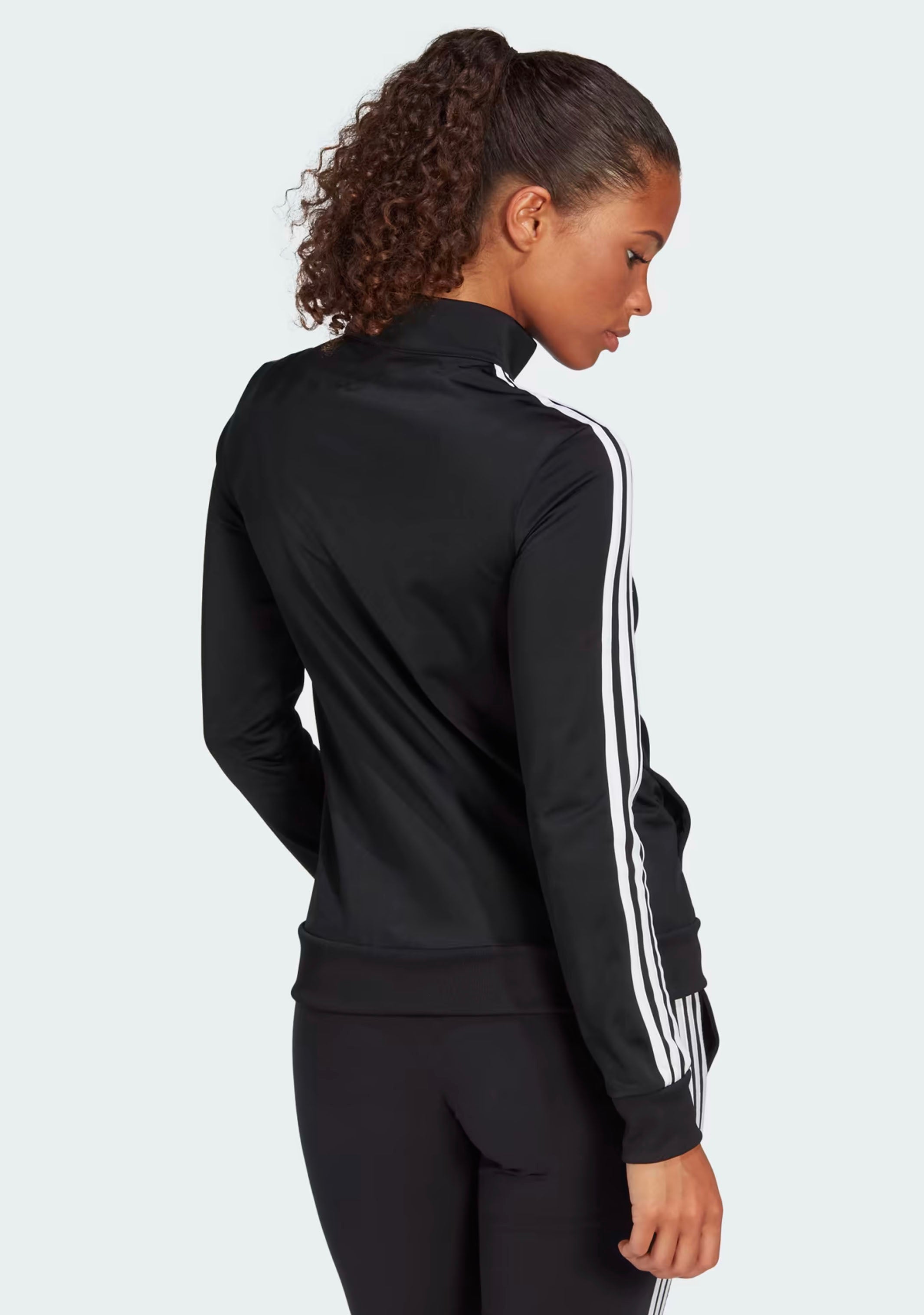 Adidas Women's D2M 3-Stripe Track Jacket - Lightweight Running & Training Jacket for Women - Perfect for Gym, Jogging & Outdoor Sports