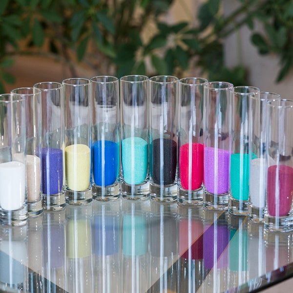 Freestanding Fillable Hourglass Sand Ceremony Kit - Perfect for Weddings, Anniversaries & Special Events