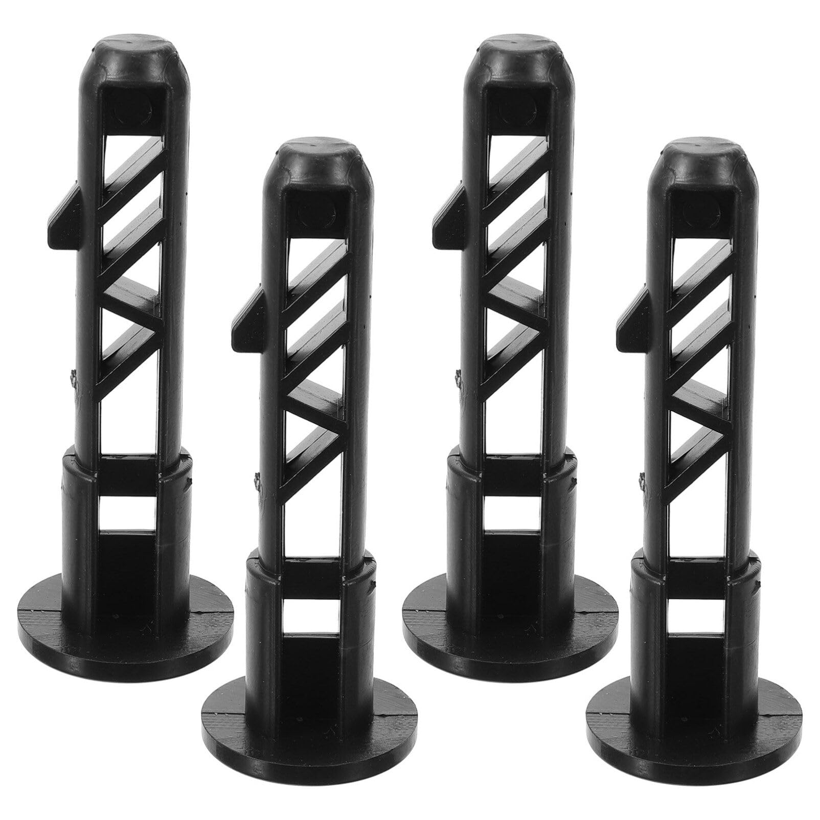 iplusmile 4Pcs Wheelie Bin Lid Hinge Pins - Heavy Duty Trash Can Lid Accessories, Replacement Connecting Pins for Outdoor Wheeled Garbage Bins - Perfect for Household & Commercial Use in Backyards, Parks, and Waste Management Areas