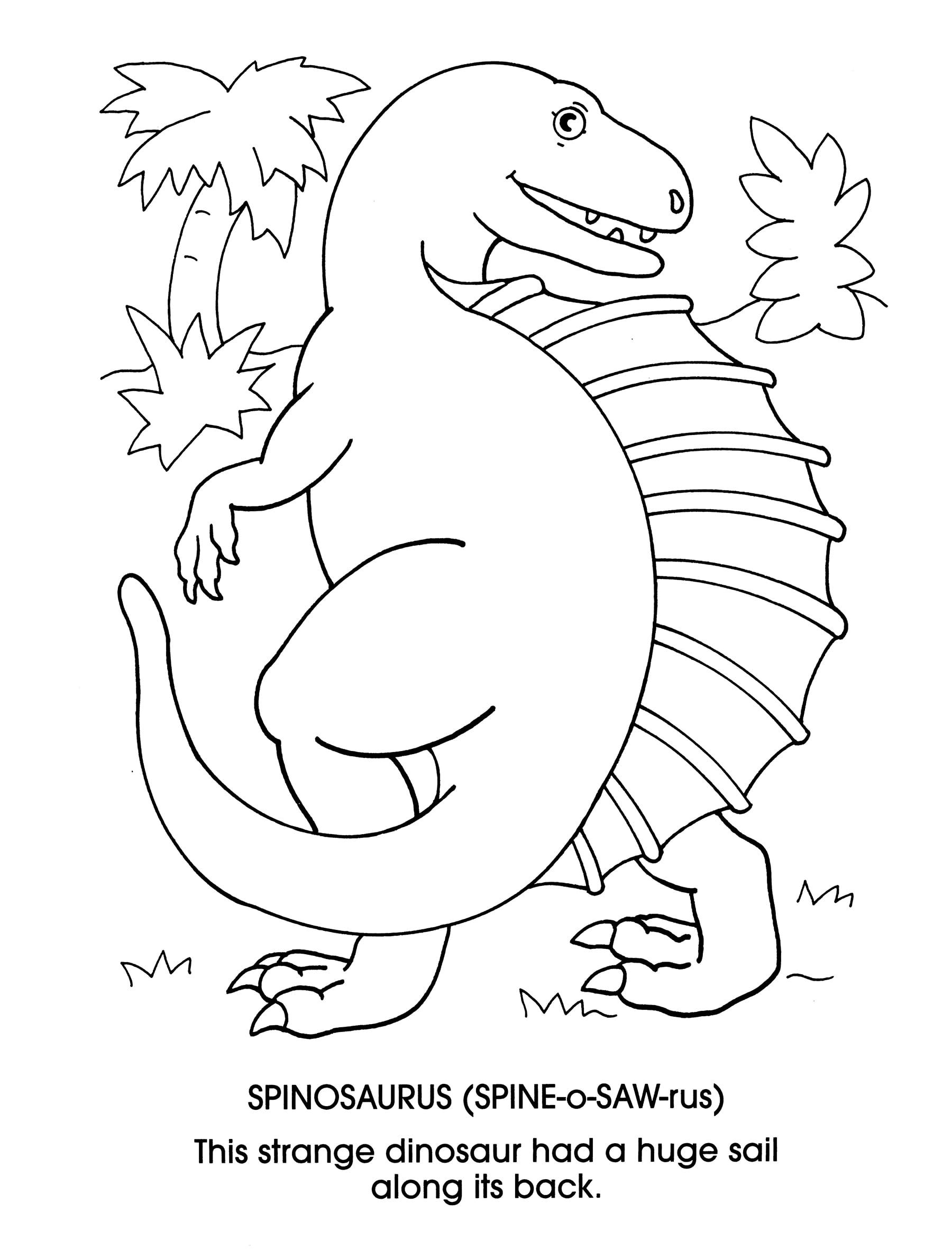 Dinosaurs Coloring Book for Kids & Adults - Dover Creative Relaxation & Stress Relief - Perfect for Home, School & Travel Activities
