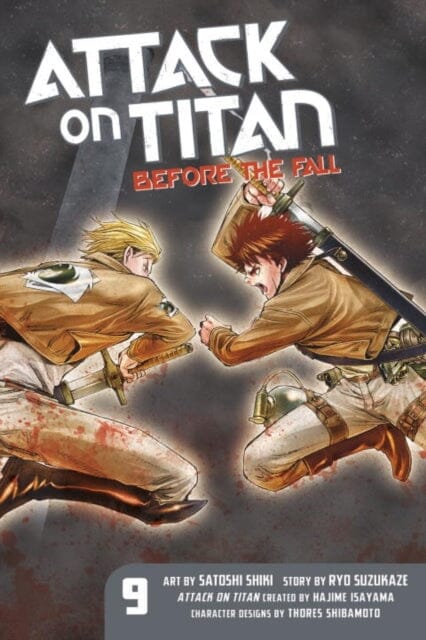 Attack On Titan: Before The Fall Vol. 9 Manga by Hajime Isayama - Collector's Edition for Anime Fans & Manga Readers