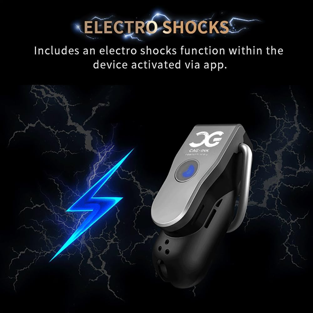 Electric Shock Penis Cage - 2023 Upgraded 2nd Gen IPX6 Waterproof Male Chastity Belt for Couples, BDSM Bondage & SM Sex Toys | Perfect for Role Play, Teasing & Long-Term Wear