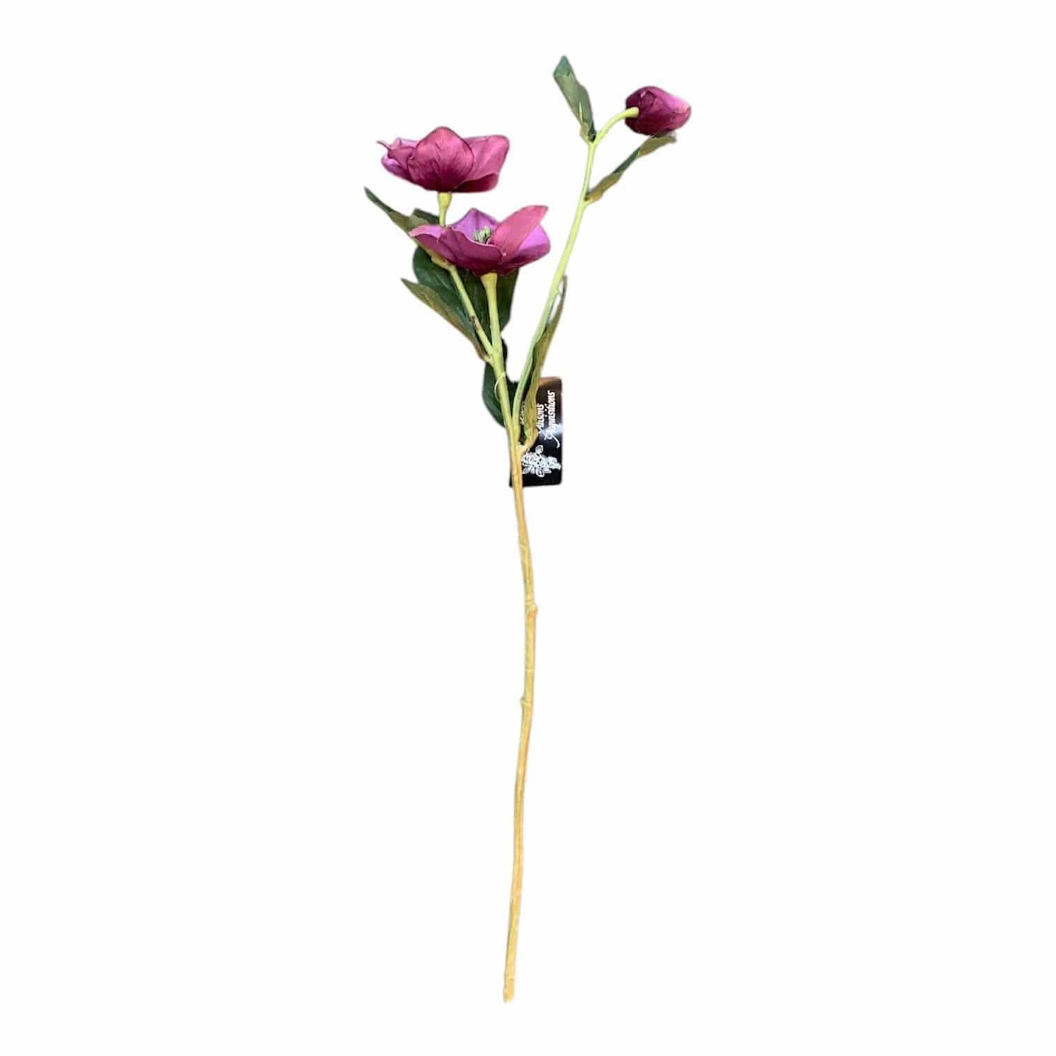 Artificial Purple Winter Roses - Realistic Silk Flowers for Home Decor, Wedding Bouquets, and Floral Arrangements - Perfect for Centerpieces, DIY Crafts, and Seasonal Displays