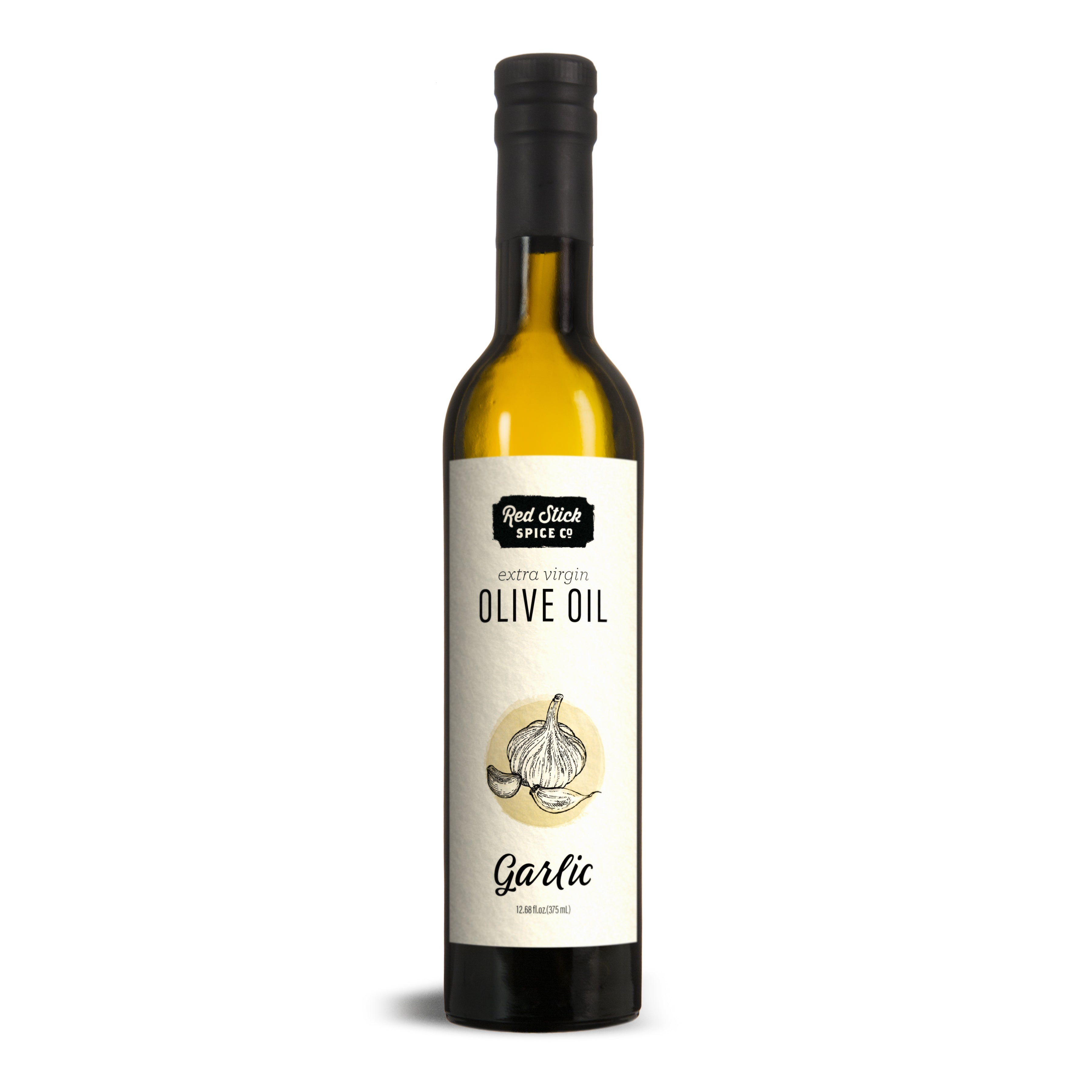Premium Garlic Infused Extra Virgin Olive Oil - Cold Pressed, Rich Flavor for Cooking, Salad Dressing & Dipping - Perfect for Italian Cuisine & Healthy Recipes
