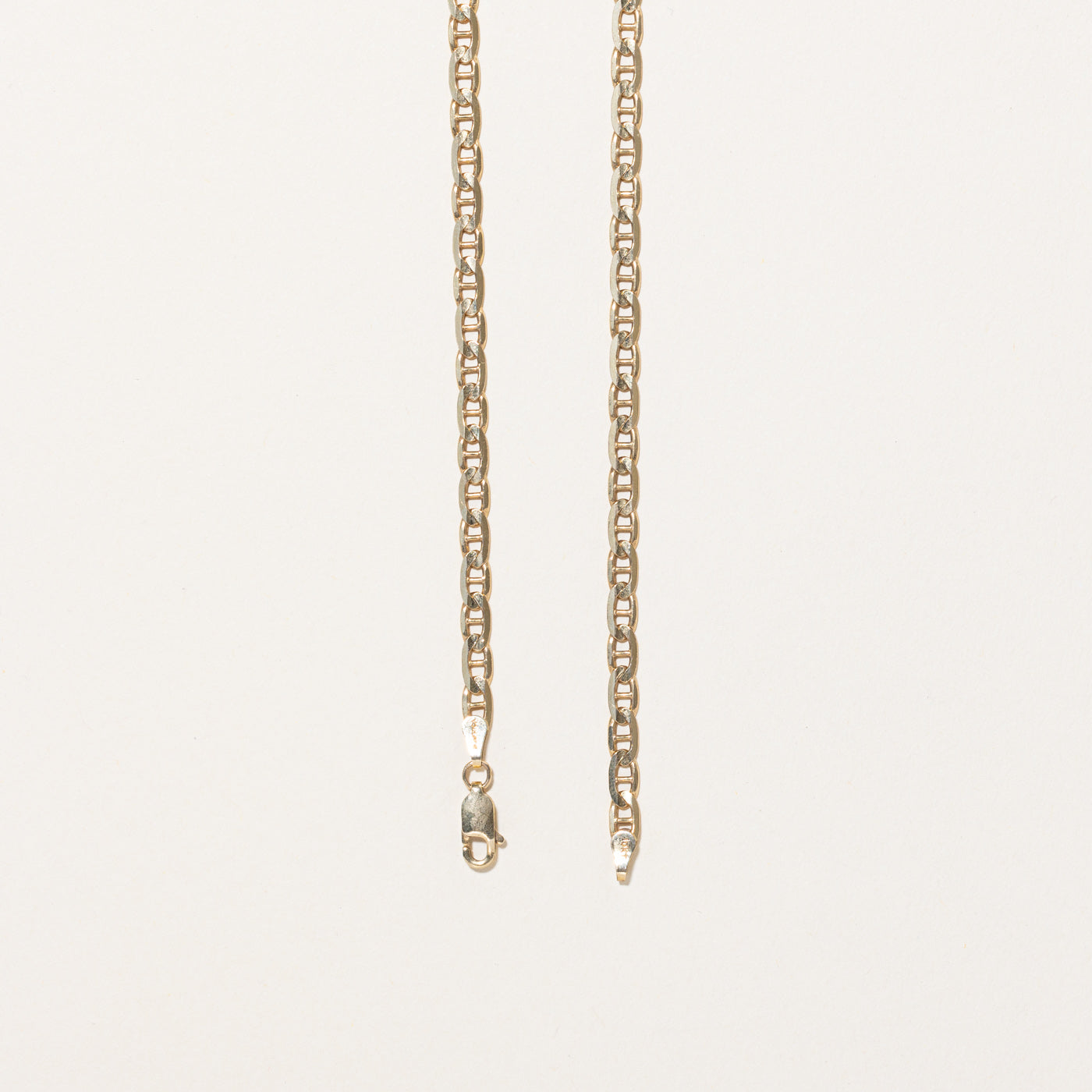 10K Yellow Gold Anchor Link Chain - 20 Inch Durable & Stylish Necklace for Men & Women | Perfect for Gifts, Layering & Everyday Wear