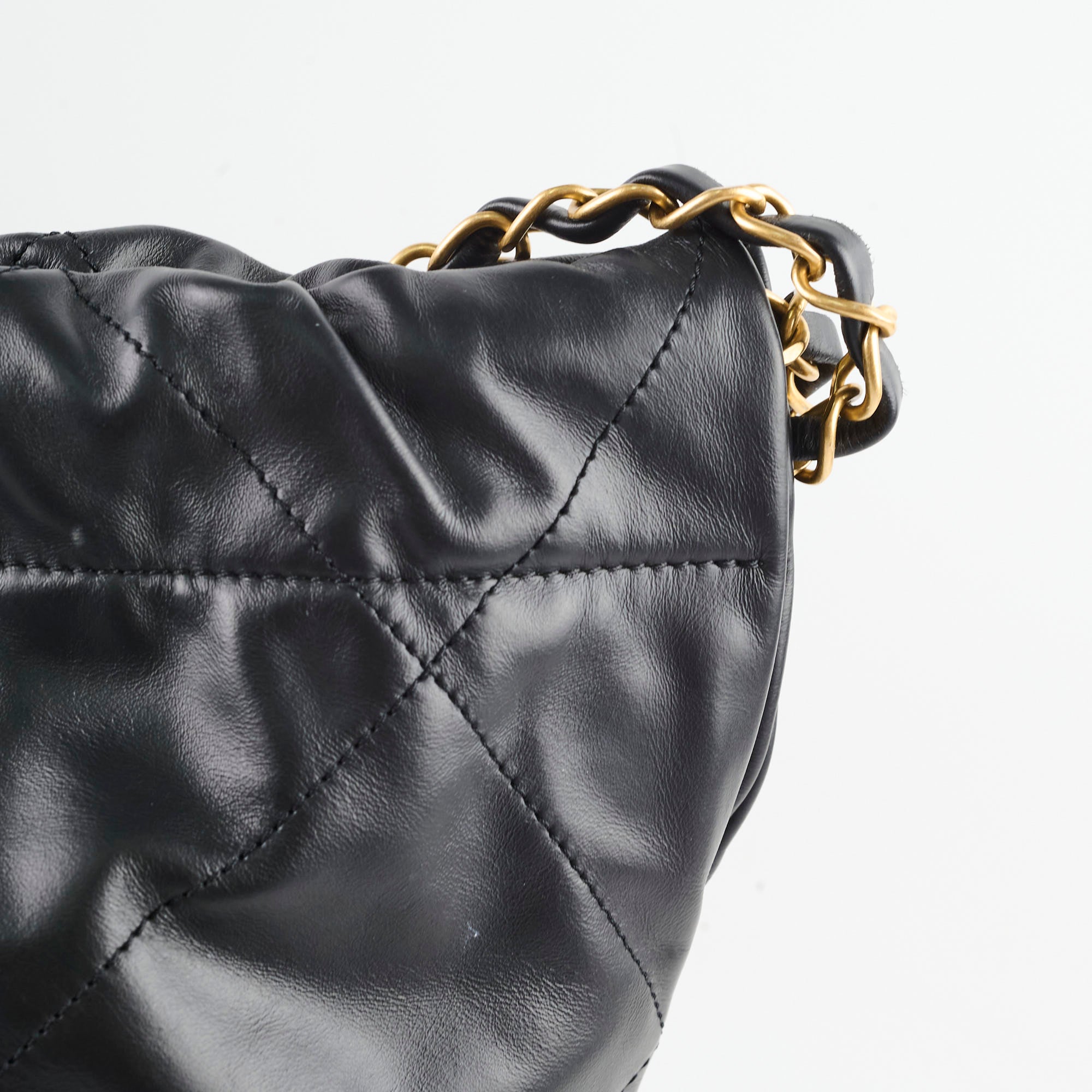 Authentic Chanel Medium 22 Bag in Black with Microchip - Luxury Designer Handbag for Women | Perfect for Evening Events, Date Nights & Special Occasions
