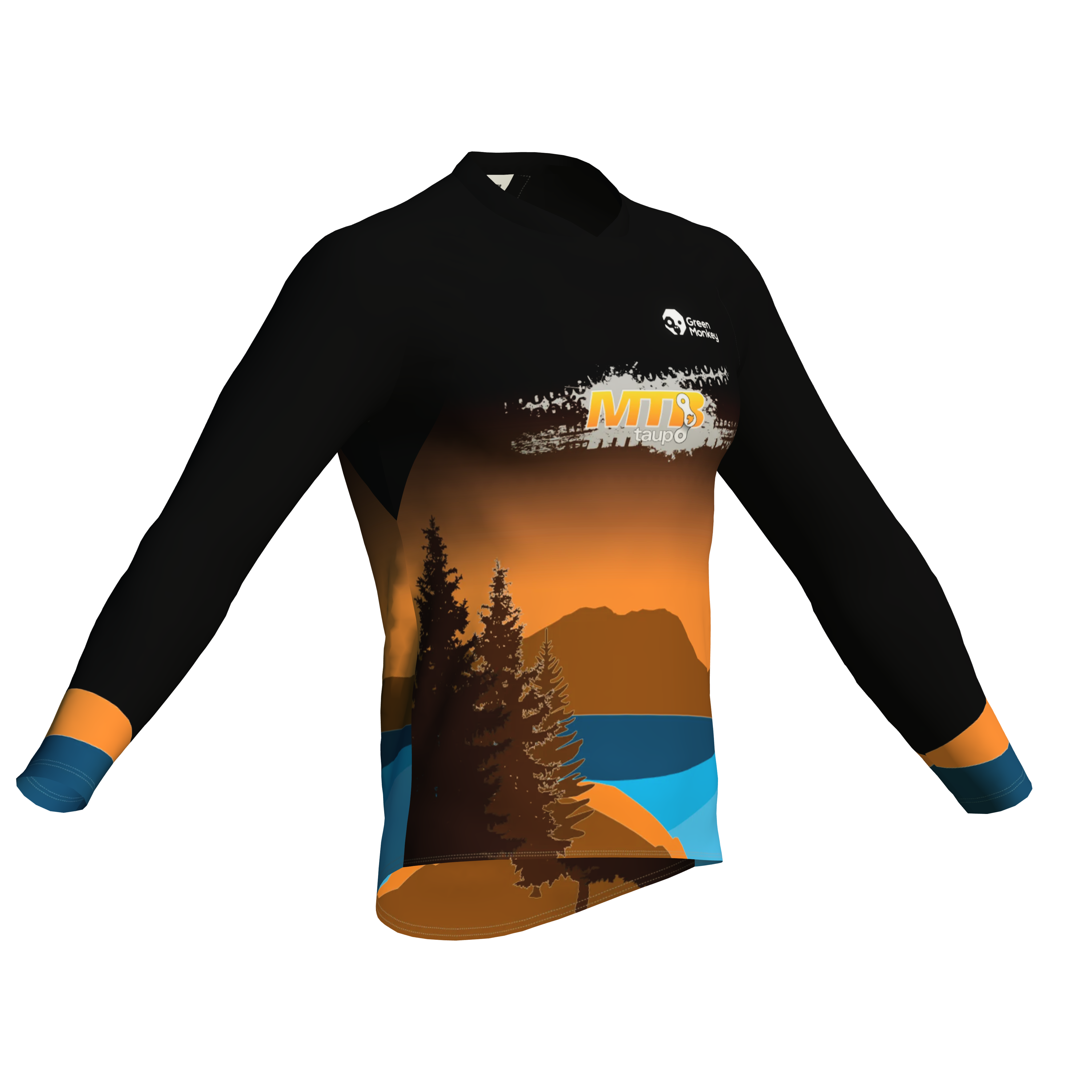 Breathable Long Sleeve Trail Running Jersey - Moisture Wicking Cycling & Hiking Shirt for Men & Women - Perfect for Outdoor Adventures & Mountain Biking