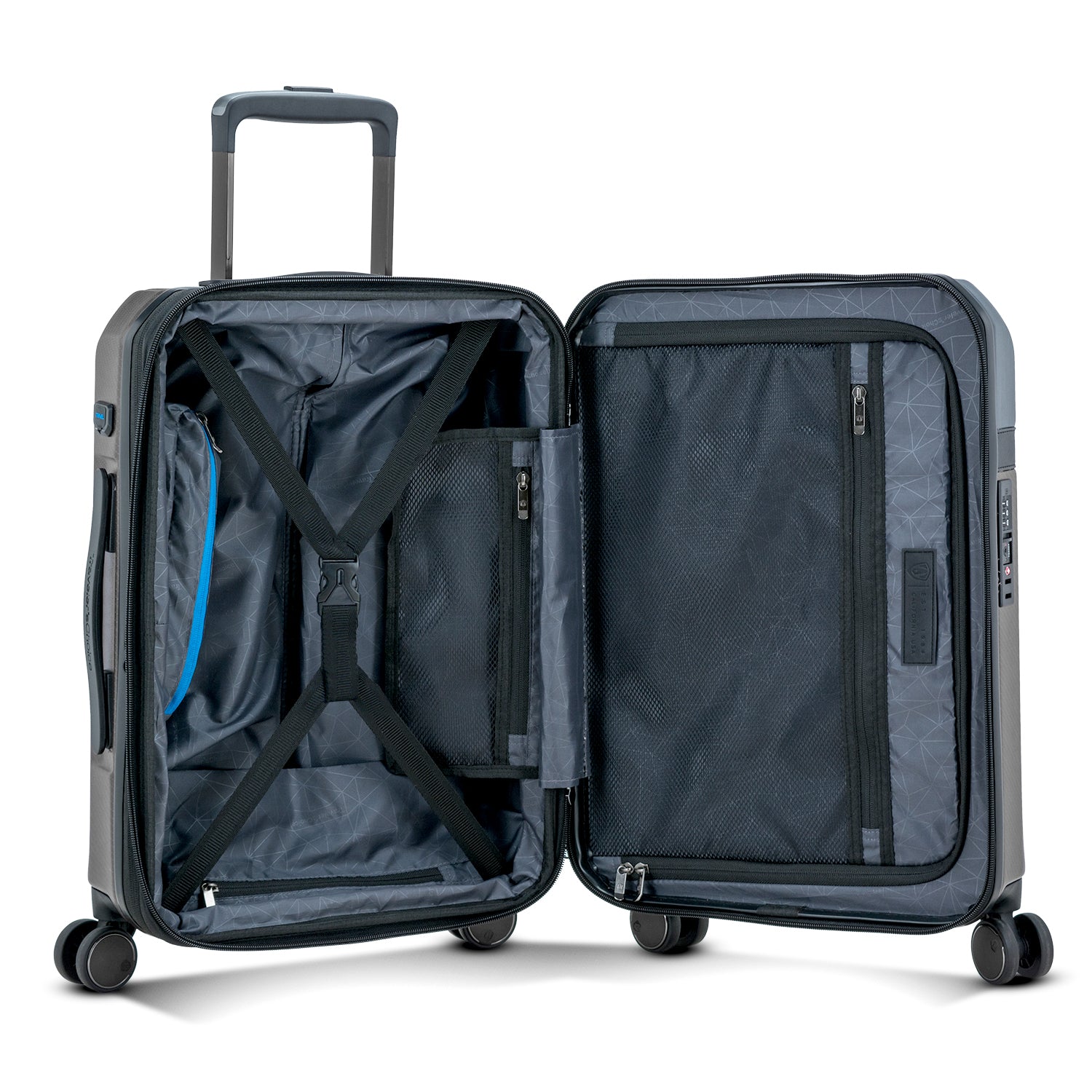 Vulkan 3-Piece Expandable Luggage Set with Spinner Wheels - Lightweight Durable Suitcase for Travel, Business Trips & Family Vacations