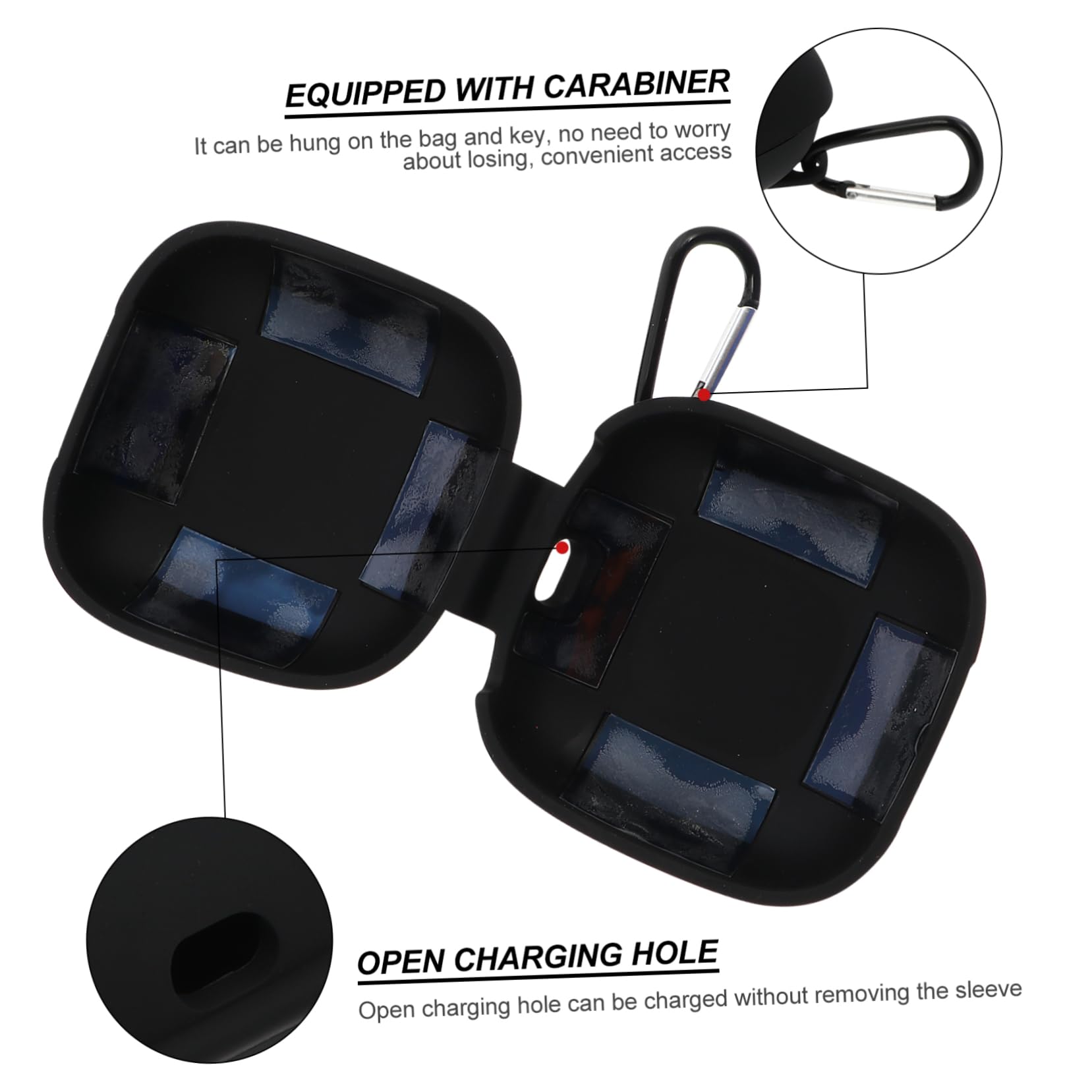 Uonlytech 1pc Hard Protective Earphone Case Cover for Headphones Headsets Earpieces - Perfect for Travel, Gym, and Daily Storage Protection
