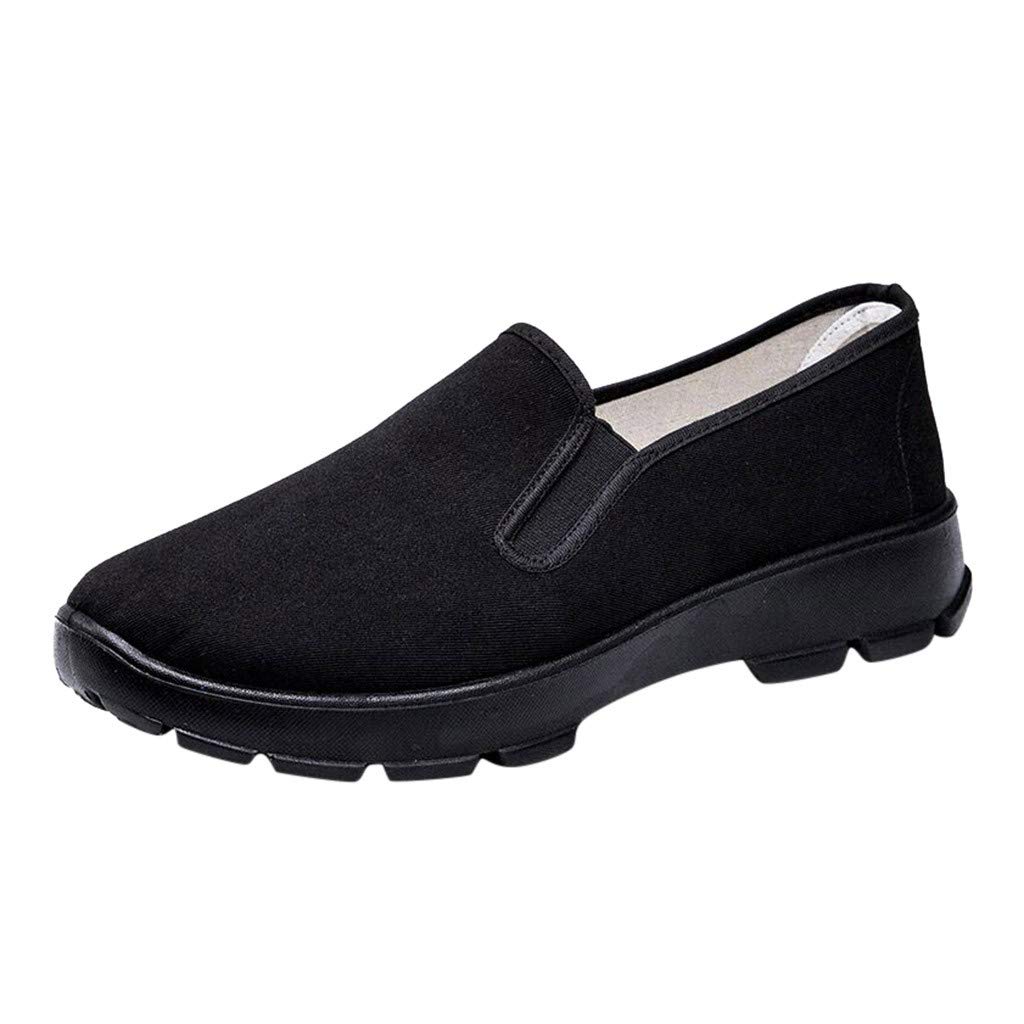 TUSANG Men's Lightweight Breathable Slip-On Sneakers - Comfortable Casual Sports Shoes for Walking, Running & Everyday Wear