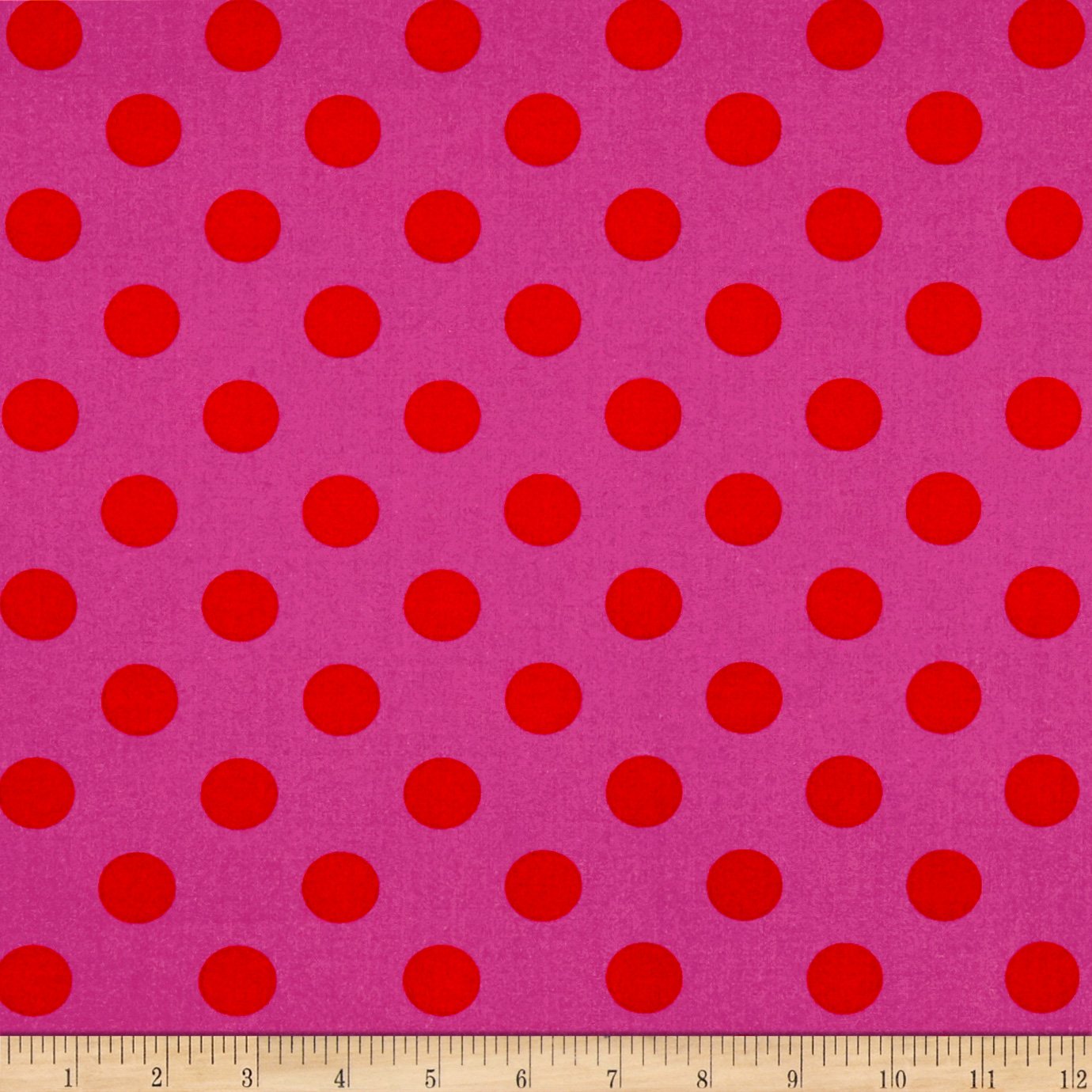 Tula Pink True Colors Pom Poms Peony Fabric by the Yard - Premium Cotton Quilting Material for DIY Crafts, Home Decor & Sewing Projects