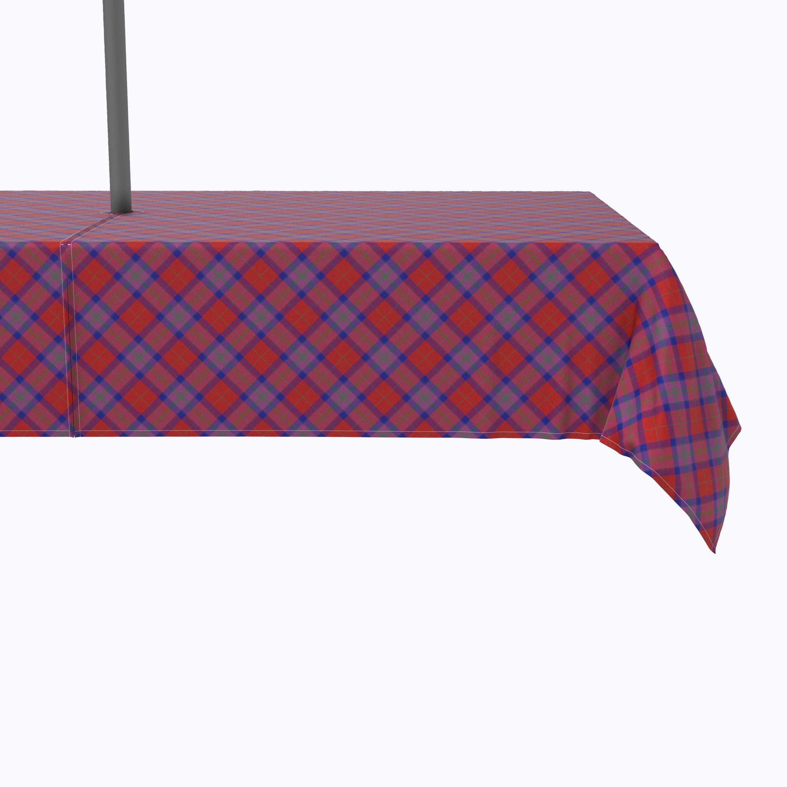 Stylish Autumn Tartan Plaid Outdoor Rectangles - Perfect for Picnic Blankets, Table Runners & Fall Home Decor