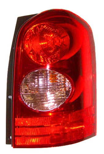 Sherman Replacement Taillight Assembly Compatible with Mazda MPV Passenger Side - OEM MA2801120 PartsLink Number - Perfect for Night Driving Safety & Vehicle Maintenance