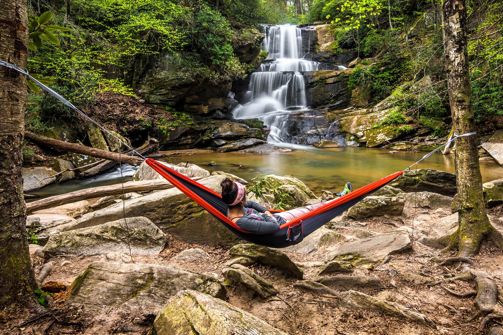 SuperSub™ Ultralight Hammock - Portable Camping Hammock for Backpacking, Hiking & Travel - Lightweight & Compact for Outdoor Adventures