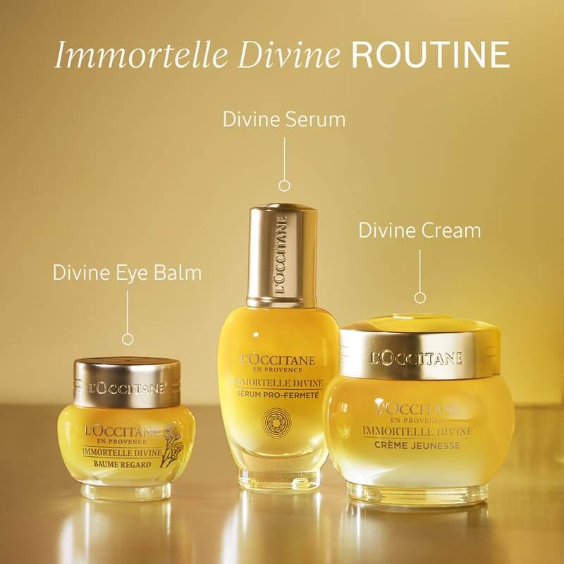 L'OCCITANE Immortelle Divine Cream - Anti-Aging Face Moisturizer for Women, Hydrating & Firming Skincare with Immortelle Essential Oil - Perfect for Night Routine & Dry Skin Care