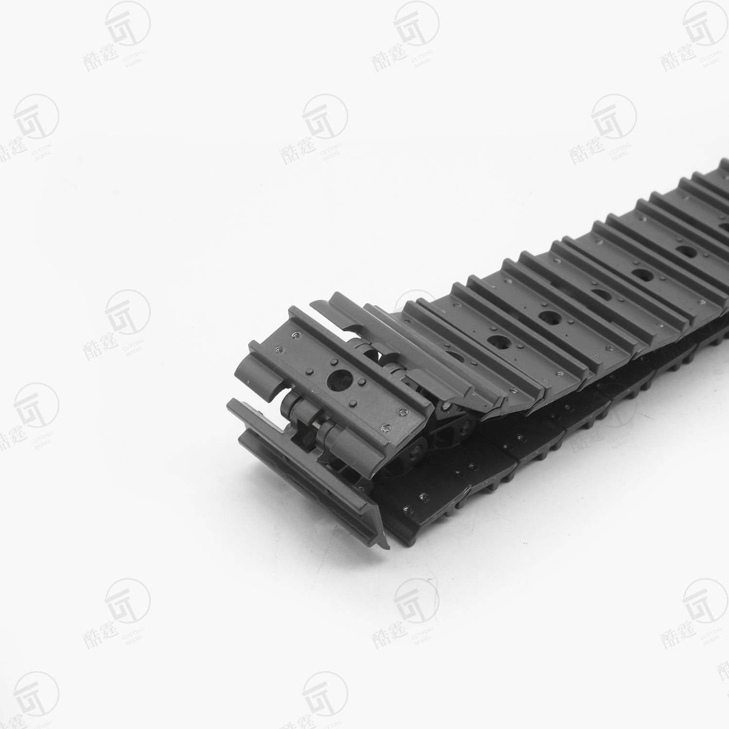 1 Pair Metal Tracks 35MM & 50MM for JDM 208 1/14 LR920 LR914 Hydraulic RC Excavator - Durable Radio Controlled Digger DIY Model Accessories - Perfect for Construction Simulation & RC Hobby Projects