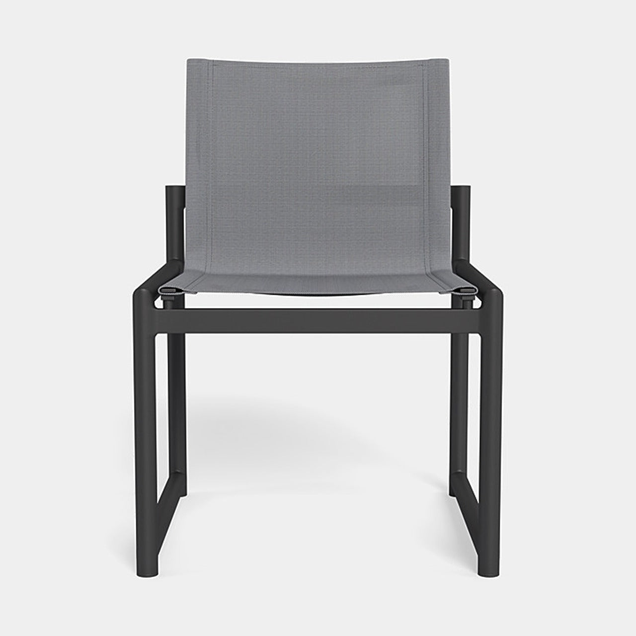 Breeze XL Outdoor Armless Dining Chair - Weather-Resistant Patio Furniture for Garden, Poolside & Backyard Relaxation