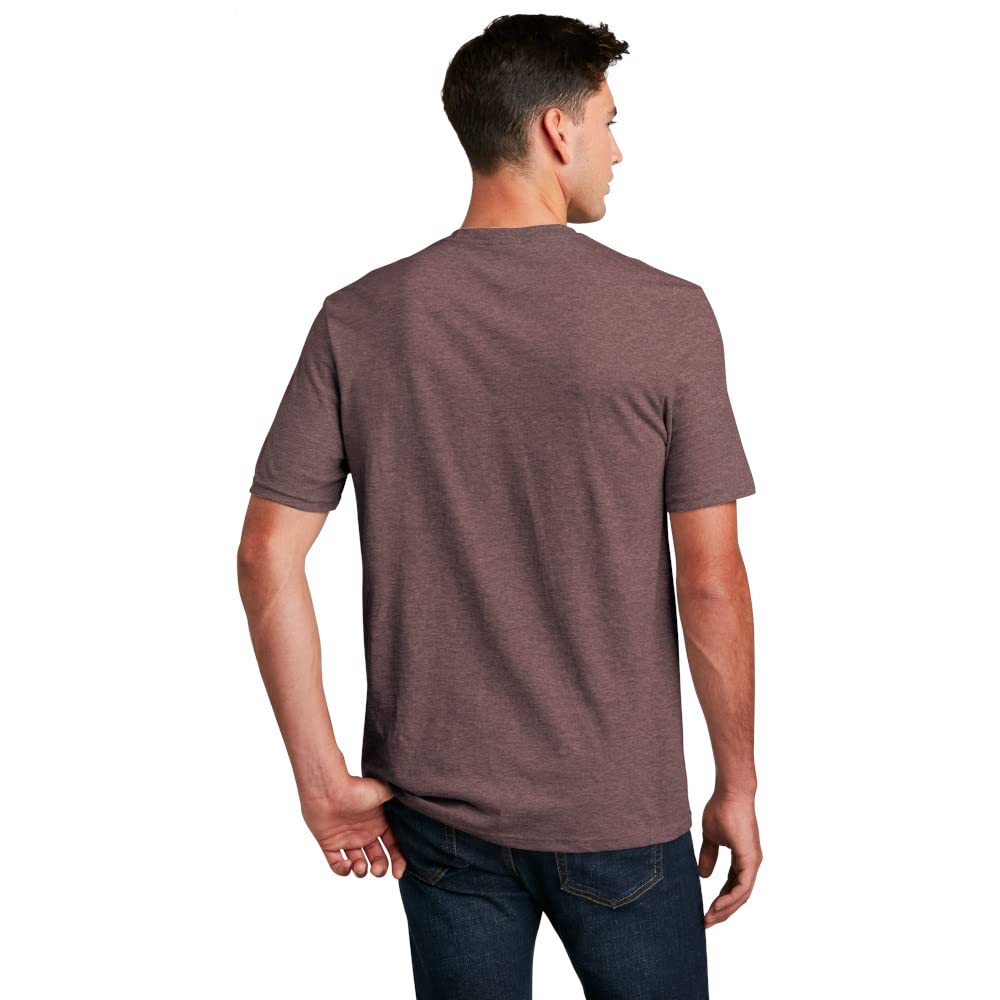 District Perfect Blend Tee - DM108 M Rose Fleck | Soft & Stylish Women's T-Shirt for Casual Wear & Everyday Outfits