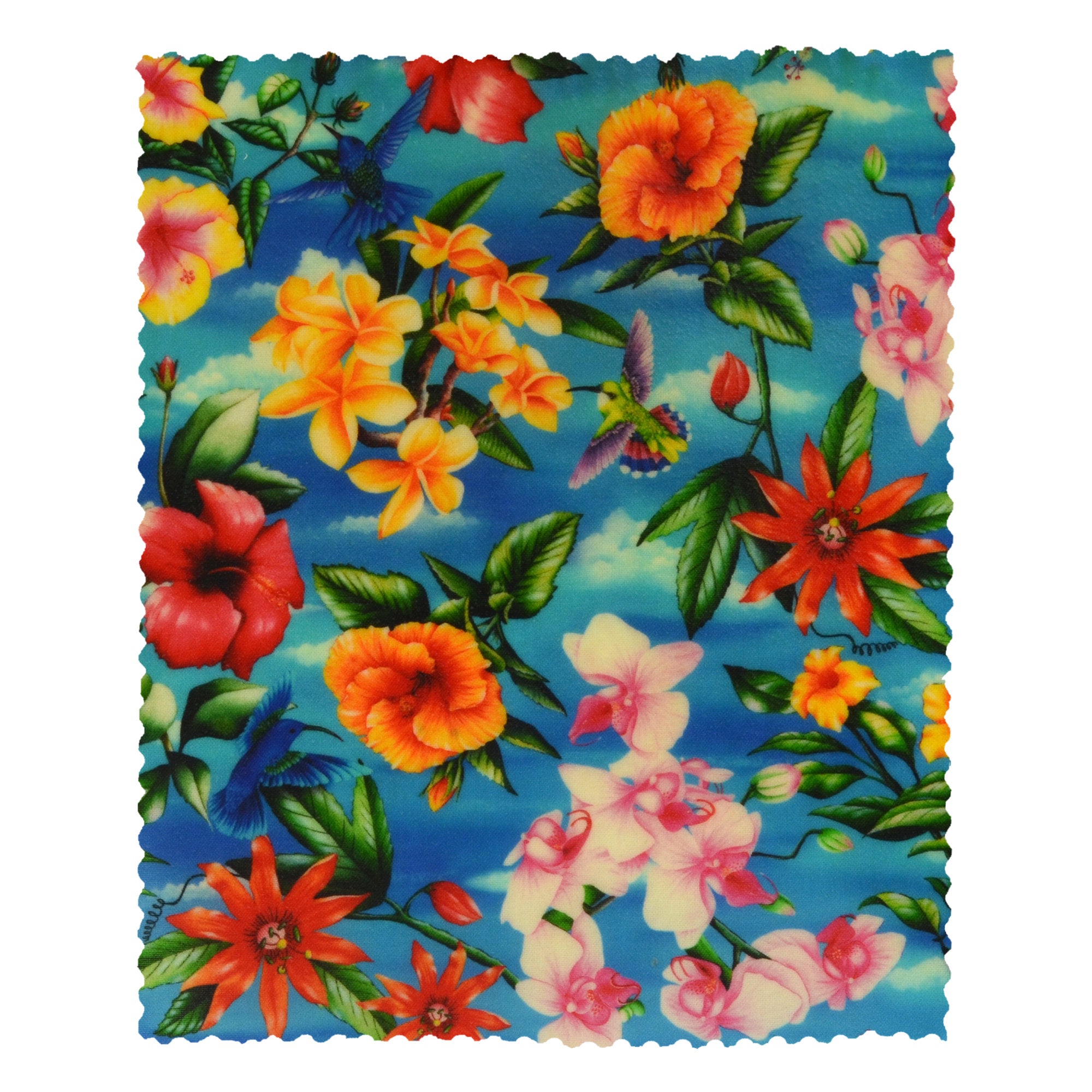 Eco-Friendly Hummingbird Summer Beeswax Food Wrap - Reusable Sustainable Beeswax Cloth for Food Storage, Sandwich Wrapping & Fresh Produce Preservation
