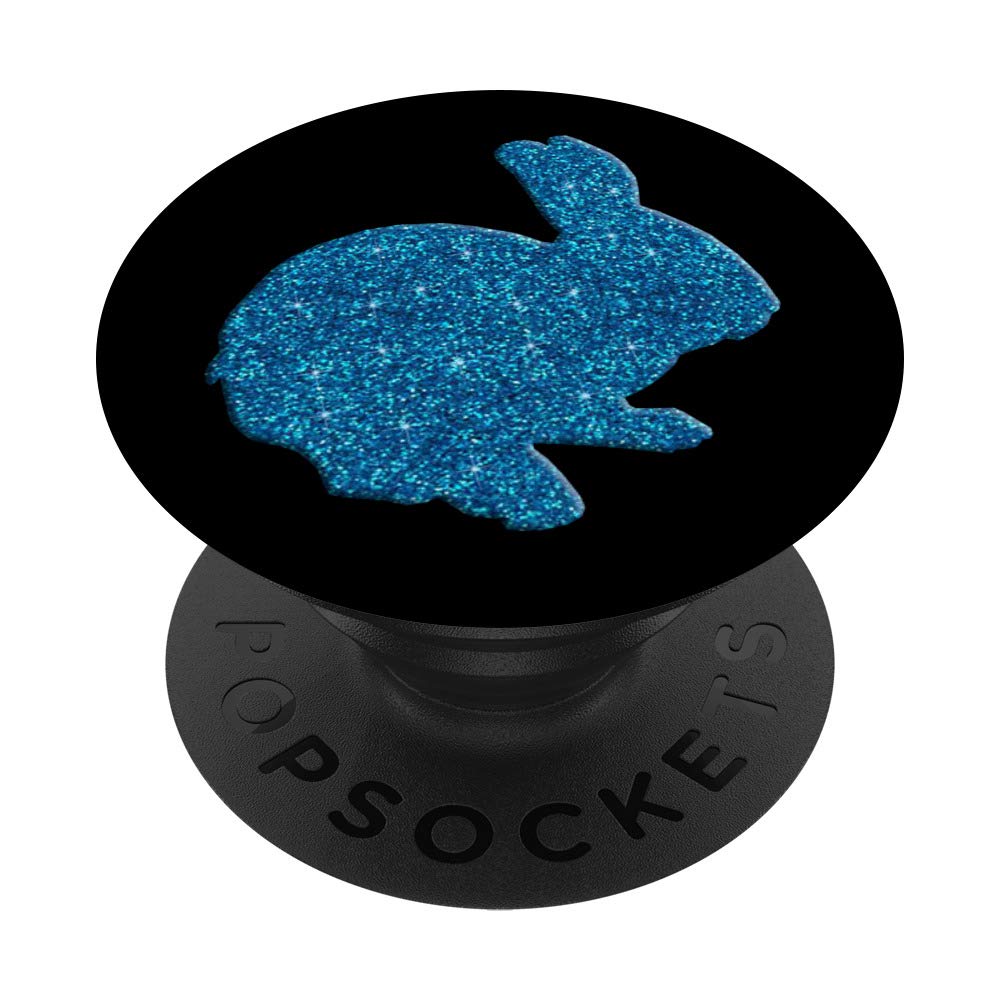 Adorable Blue Bunny Rabbit PopSockets - Expandable Phone Grip & Stand for iPhone, Samsung & Tablets | Perfect for Work, Travel & Selfies