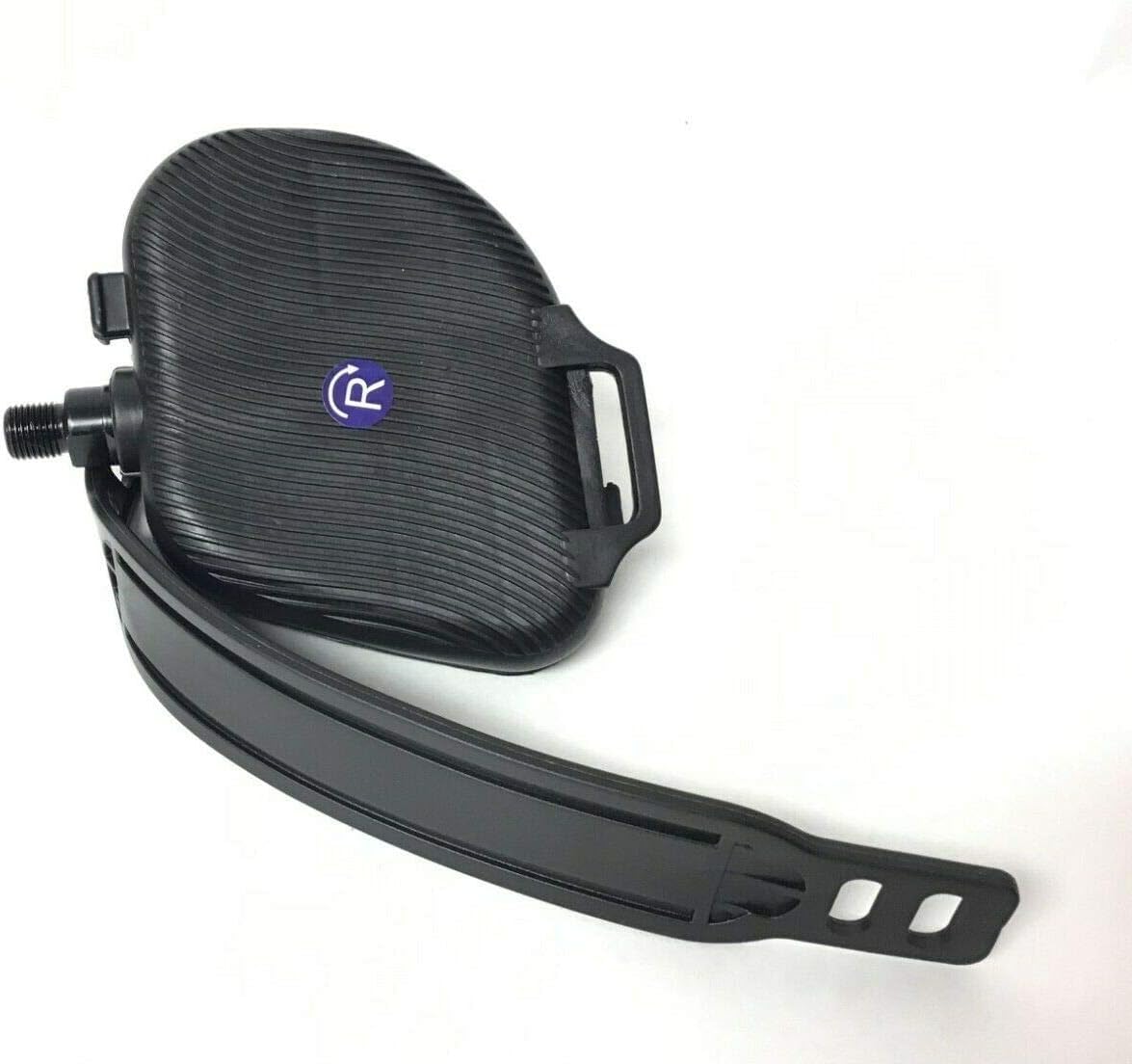 Schwinn Fitness Bike Pedal with Strap - Compatible with 130, 230, Journey 1.0 & 2.0 Upright Bikes - Replacement Right Pedal 8003324 - Perfect for Home Gym Workouts & Indoor Cycling