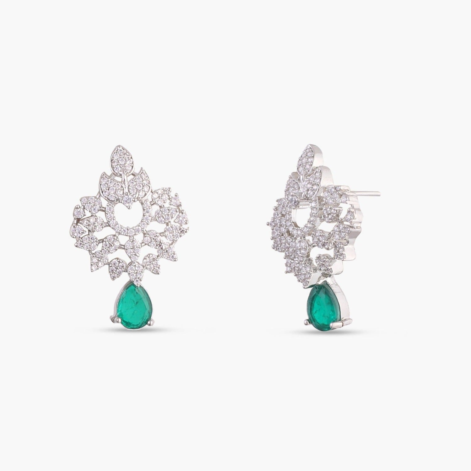 Elegant Dainty Star CZ Drop Earrings for Women - Sparkling Cubic Zirconia Stud Earrings - Perfect for Parties, Weddings & Everyday Wear