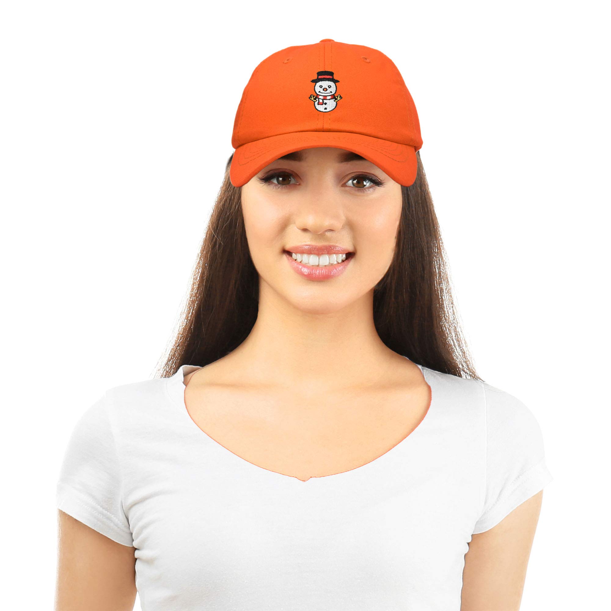 DALIX Cute Snowman Hat for Women - Winter Knit Beanie with Pom Pom - Perfect for Christmas, Holiday Parties & Outdoor Activities