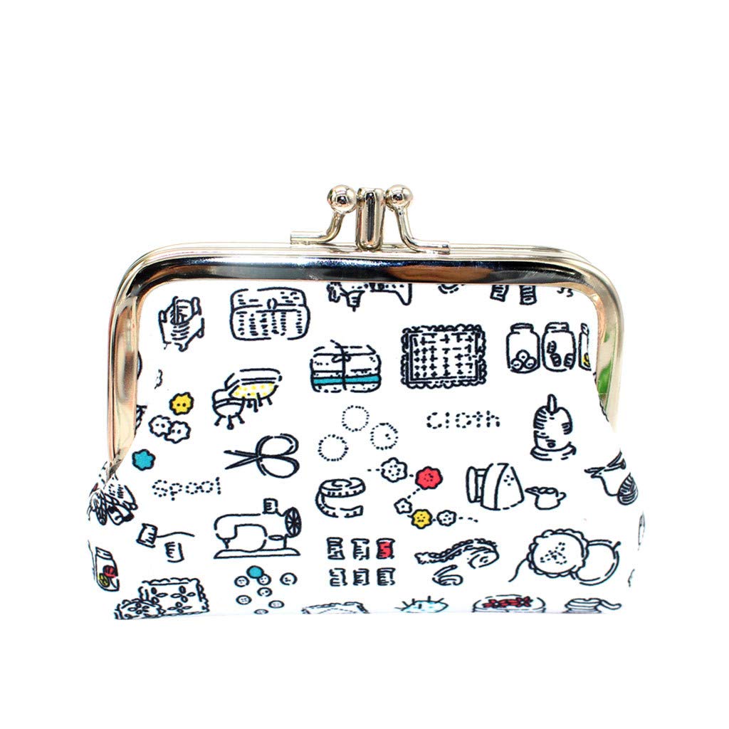 Custom Printed Coin Purse & Snack Holder - Fashionable Women's Handbag with Keychain & Card Slot - Perfect for Travel, Shopping & Daily Essentials Organization