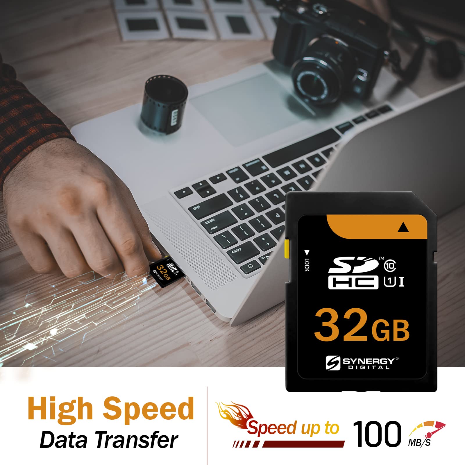 JVC GZ-HM65 Camcorder 32GB SDHC Memory Card - High Speed Secure Digital Card for HD Video Recording, Photography & Data Storage