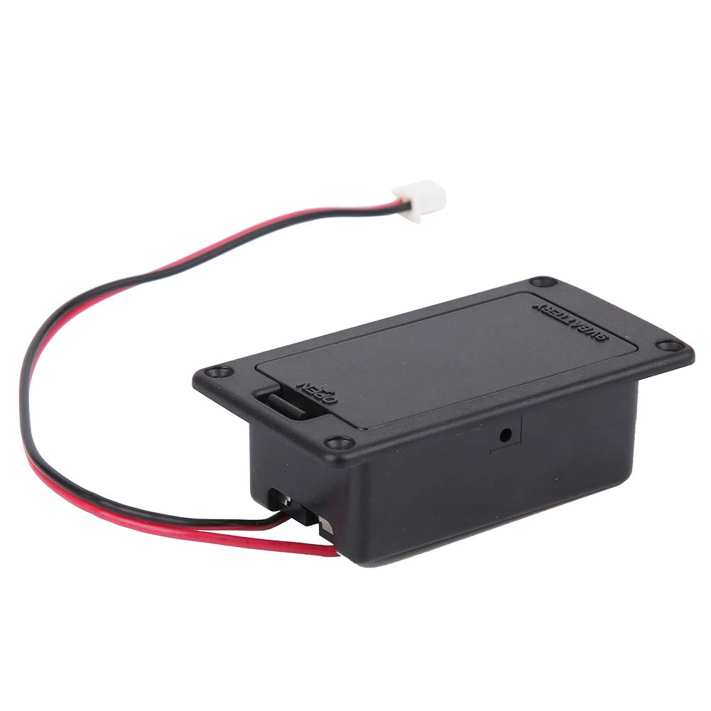 Durable Guitar Battery Cover Box for Bass Guitar - Replacement Part for Secure Battery Protection | Perfect for Live Performances & Studio Recording